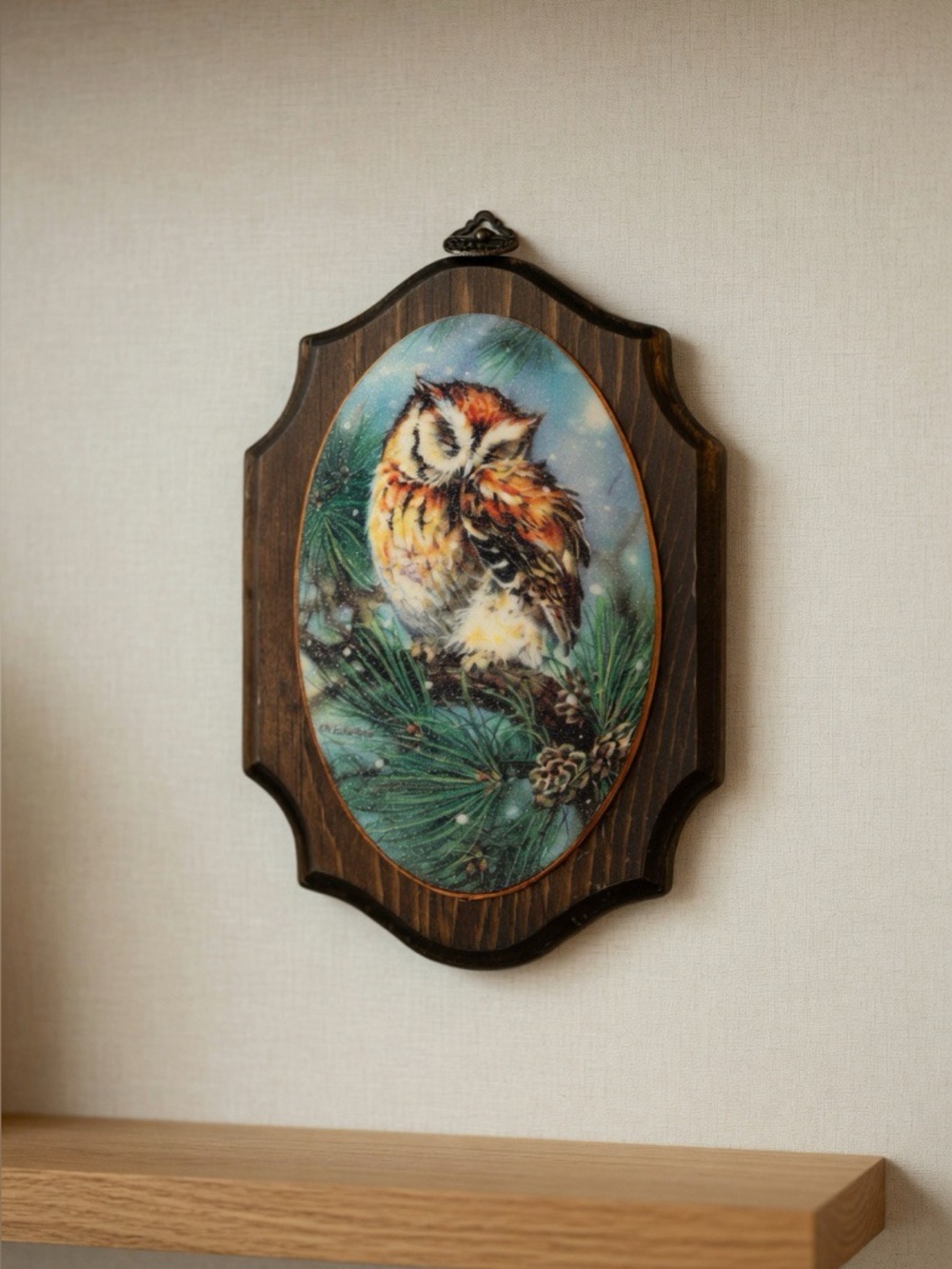 "Screech Owl" by the artist MK Edwards